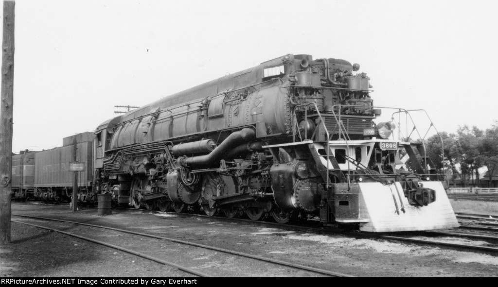 SP 32-8-8-4 #808 - Southern Pacific